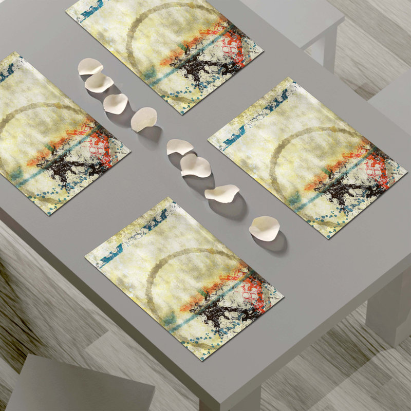Polyester Abstract Placemat