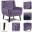 Jaqueze 73.4 Cm Wide Cotton Armchair-1326348359