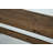 59" End of Bed Bench, Farmhouse Solid Wood Long Table Shoe Bench Seat with Unique Design for Bedroom, Mudroom, Hallway, Foyer, End of Bed (Rustic Brown)