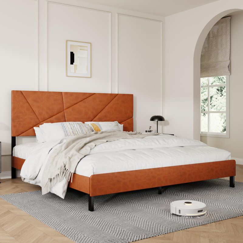 King Bed Frame With Headboard, King