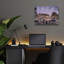 «A Night On Bunker Hill» par Stanton Manolakas, art en verre acrylique Wal-1269866683