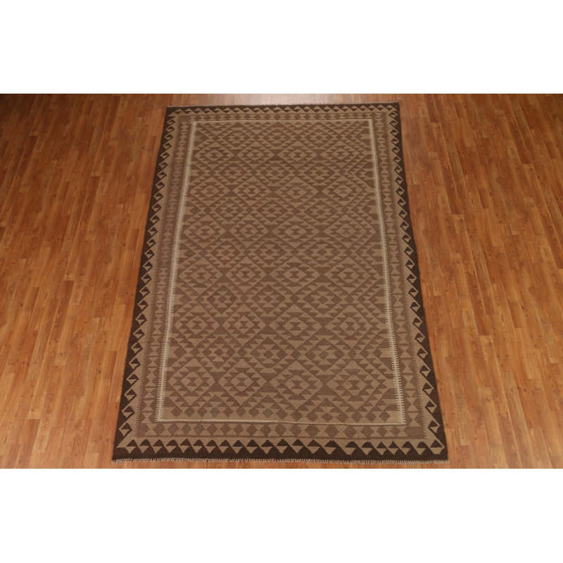 Tapis oriental géométrique Kilim 7 x 10