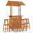 Bar Set Wood Frame Material-213647440