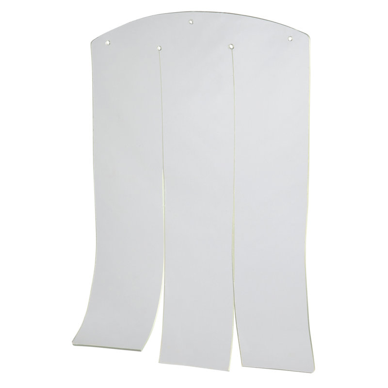 Porte en vinyle pour chien, Moyen (H 13,8 po x l 8,7 po x L 0,25 po)