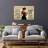 Awesome Girl - Live, Love, Laugh Gallery Wrapped Canvas - Inspirational Quotes And Sayings Home Decor, Beige And Black Home Decor-1577759649