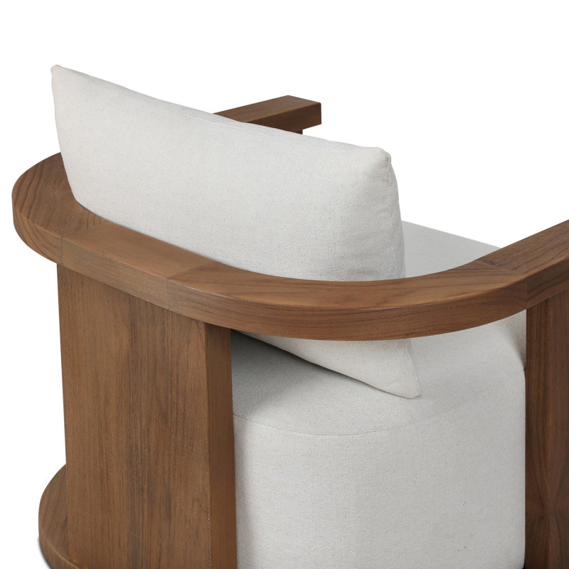 Tahana Outdoor Teak Lounge Chair