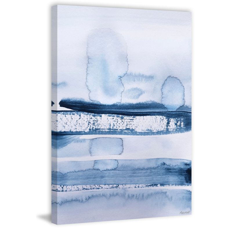 Turbulence 1 Piece Wrapped Canvas Painting, 76cm H x 51cm W x 3.81cm D