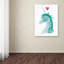 « licorne magic ii coeur », art sur toile-31386292