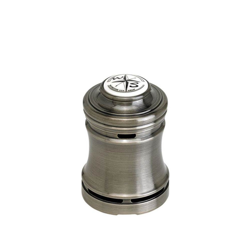 Traditional Single Port Air Gap, Antique Pewter