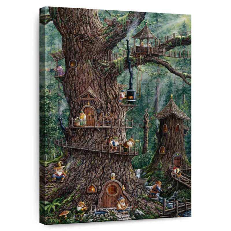 Kelan Gnomes Sweet Home, 30" H x 20" W
