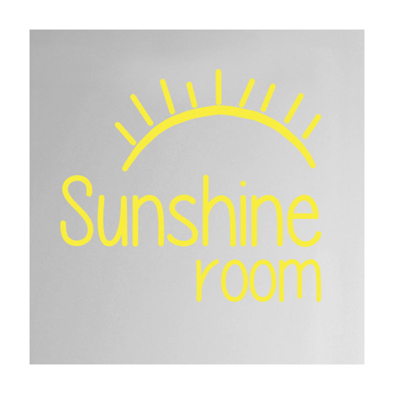 Wall Decal, Bright Yellow