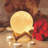 3D Moon Lamp with 7.1' Wooden Base,LED Night Light, Mood Lighting with Touch Control Brightness