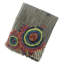 Cerchi Geometric Wool Throw Blanket