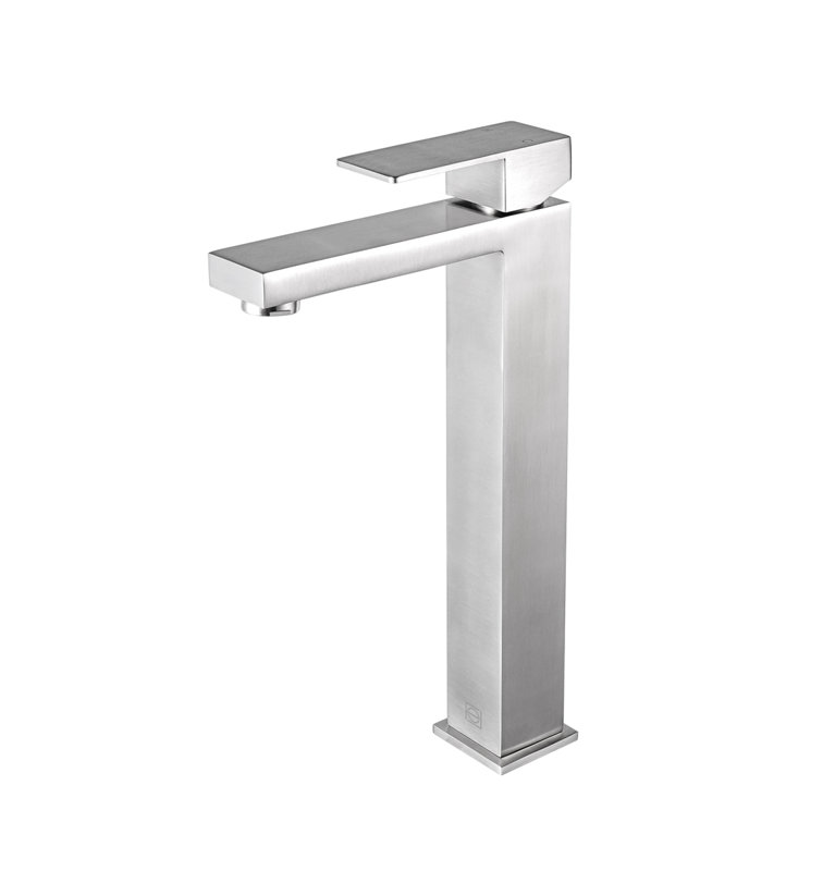 Jakob Single-handle Bathroom Faucet, Brushed Nickel