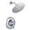 Ensemble de garniture de douche avec douche à effet de pluie Moen Eva Posi-Temp, valve requise