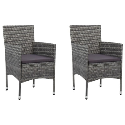 Patio Dining Armchair with Cushion