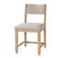 Ensemble de salle à manger extensible 6 pièces avec 4 chaises rembourrées et banc