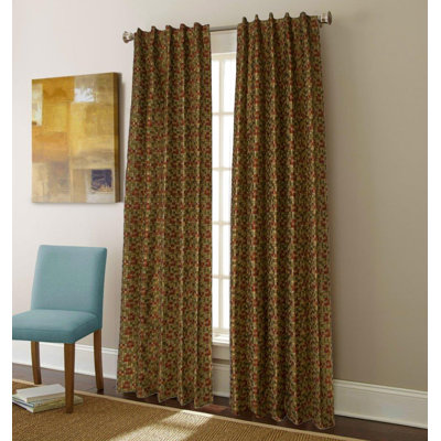 Sabine Room Darkening Curtain Single Panel