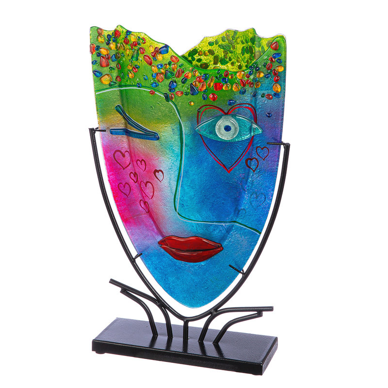 Cono Glass Floor Vase 1