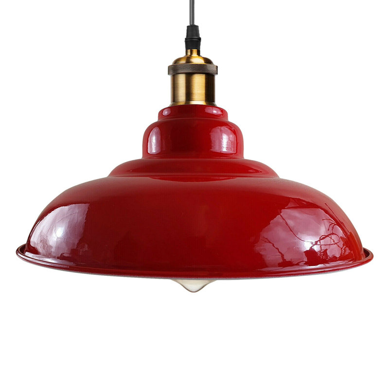 Grubb 1 - Light Orange Pendant, Red