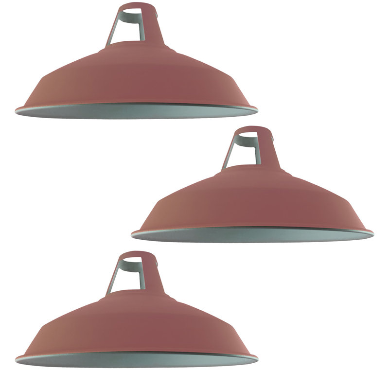 Harshaw 16 cm H Bowl Pendant Shade ( Uno ), Pink