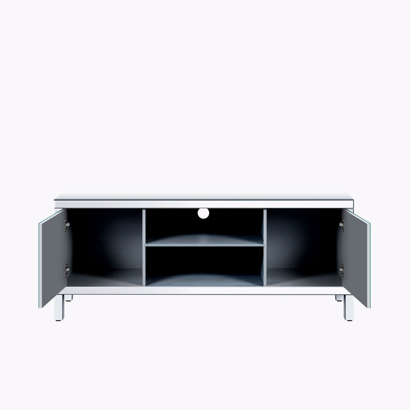 Console média en bois pour téléviseur 65 pouces