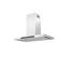 Hotte pour îlot avec lumières DEL en acier inoxydable Zephyr Vista-122782420