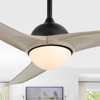 Clorice 52'' Ceiling Fan with LED Lights