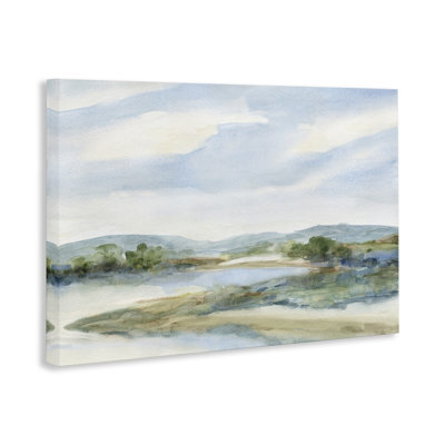 «River Bend Scenery», art mural sur toile par Carol Robinson