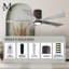 Irene Flushmount Light Kit 5 Blade LED Ceiling Fan-327028479-400726665-326228188