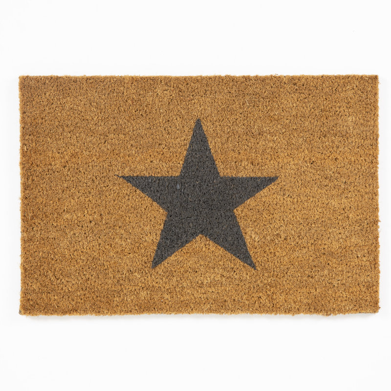 Shonda Non-Slip No Pattern Doormat