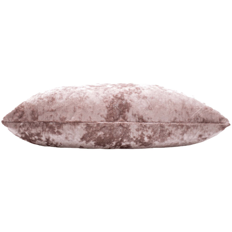 Rectangular Scatter Cushion, Pewter, Feathers
