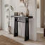 Console élégante Mirod, silhouette géométrique pour le salon - standard