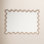 100% Linen Scalloped Placemat
