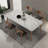 Simple rock plate dining table sets-106219866