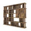 Bibliothèque Mateo Rustic Gridmax