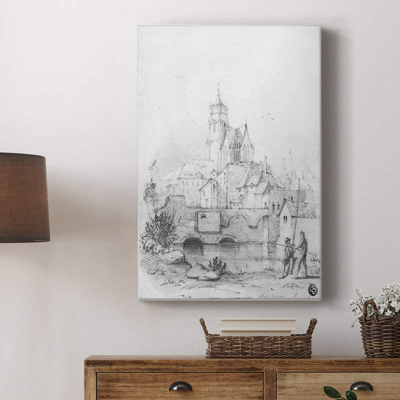 Croquis rétro XXVI - galerie Cavas sur mesure, H 18 po x l 12 po