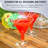 6 oz. Clear Plastic Martini Glasses