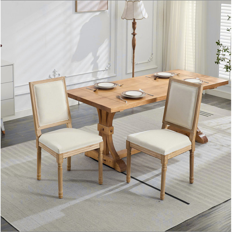 French Decor Chairs, Beige