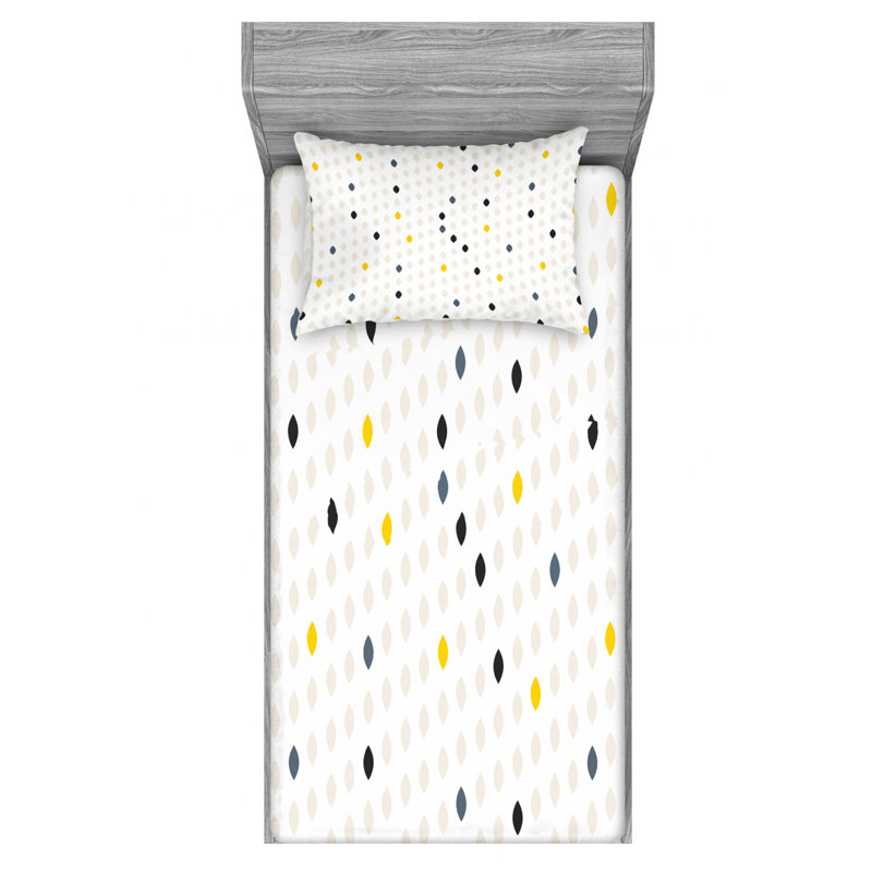 Microfiber Sheet Set, Twin XL Sheet Set with Fitted Sheet
