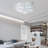 Acrylic LED Semi Flush Mount