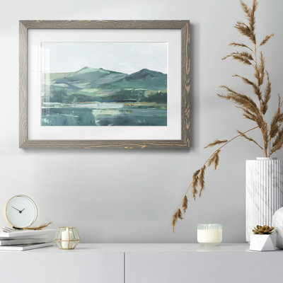 " Green Gray Mountains II "