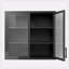 Armoire de rangement murale, verre à gaufres-1542060619