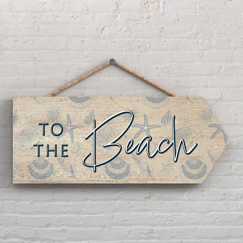 Coastal Wall Decor on Solid Wood