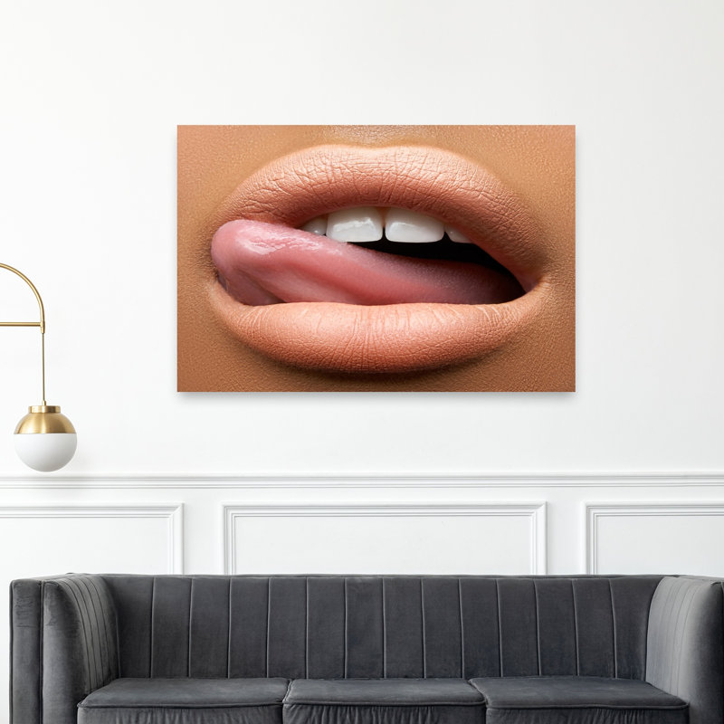 Impression d'art contemporain sensuel, 40" H x 60" W