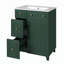 Meuble-lavabo de salle de bain élégant avec lavabo en céramique et options de rangement intelligentes-113754453