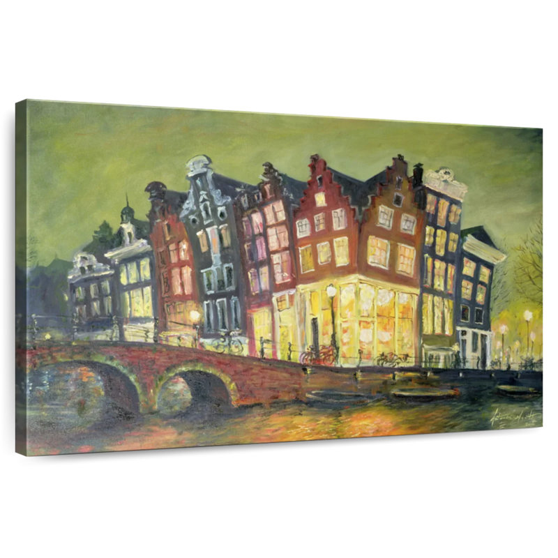 Sirci, lumières vives, Amsterdam, H 8 po x l 12 po