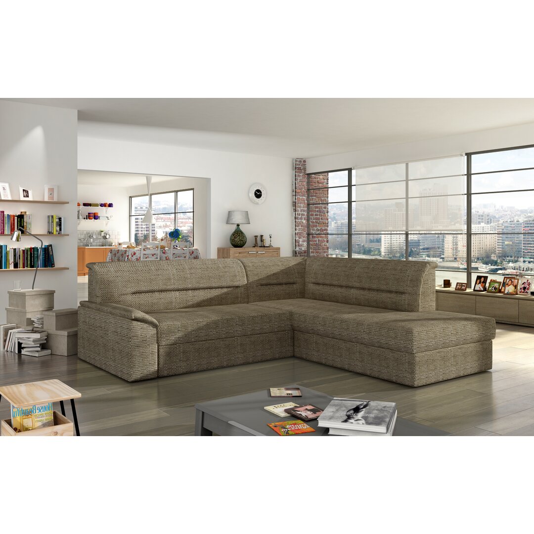 Ecksofa Gilkey mit Bettfunktion