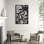 Silver Palms 4' Framed Photographic Print