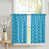 Blanc / turquoise